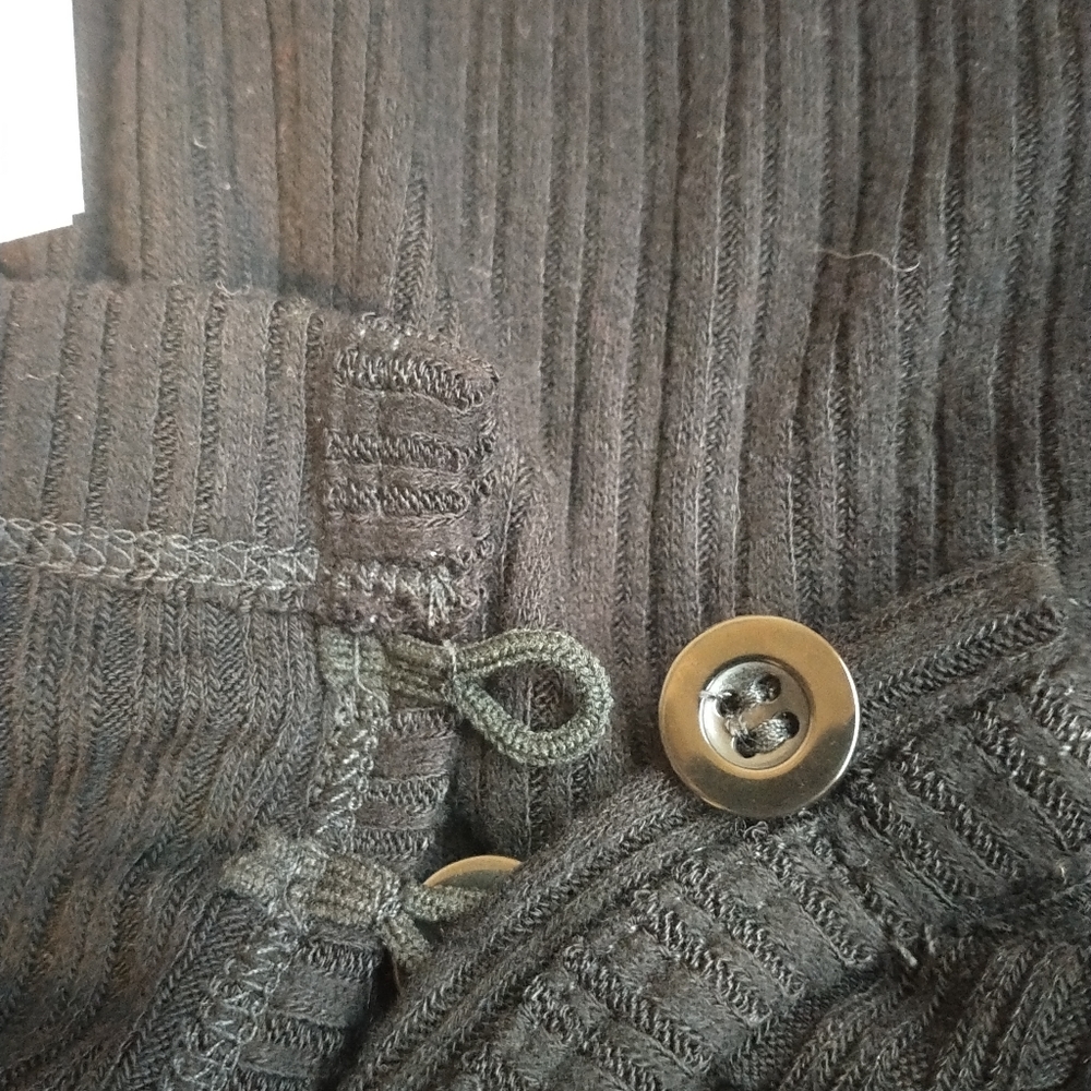 LNA Ribbed Knit Cardigan/Top - Picture 6 of 10